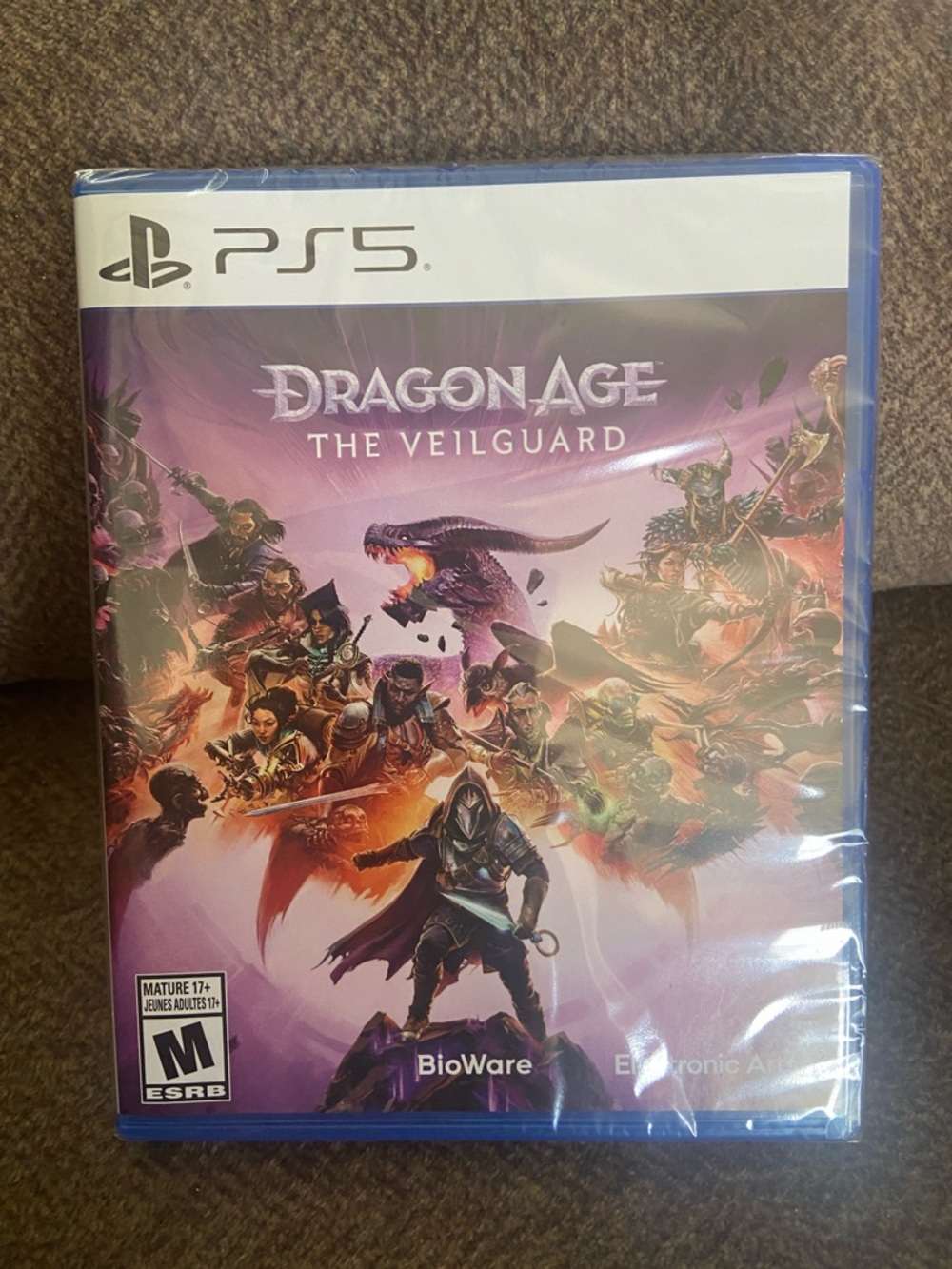 Dragon Age: The Veilguard (PS5) - Purple Cover by BioWare New and Sealed
